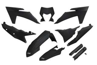 Sada plastů UFO pro KTM EXC/EXC-F/XC-W/XCF-W 2024-2026 barva černá