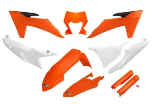 Sada plastů UFO pro KTM EXC/EXC-F/XC-W/XCF-W 2024-2026 barva OEM