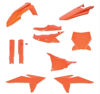 Sada plastů ACERBIS  pro KTM SX 125/150/250/300 2T rok 2025-2026 barva oranžová 