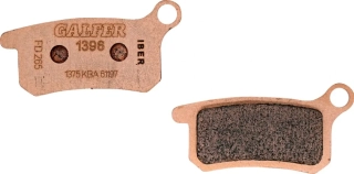 Přední motocyklové brzdové desky GALFER BRAKE PAD SINTERED pro KTM SX 65 rok 2009-2023