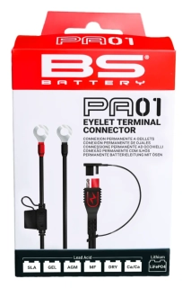 Konektor pro stále připojení nabíječky BS BATTERY k baterii BS BATTERY PA-01 EYELET CONNECTOR 700513 