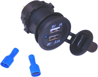 Duální USB port pro napájení NAMZ USB CHARGING DUAL PORT MOUNT