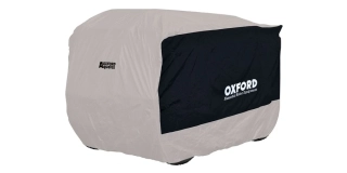 Nepromokavá ochraná plachta pro ATV interiérové a exteriérové použití OXFORD AQUATEX ATV černá/stříbrná velikost M