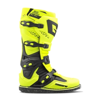 Motokrosové/enduro boty GAERNE SG 22 STELLAR barva černá/žltuá fluo 