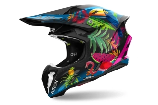 Motokrosová přilba AIROH TWIST 3 AMAZONIA barva multicolor