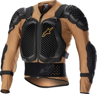 Tělový chránič/chráničová košile /chránič hrudníku, zad, ramen a loktů  ALPINESTARS BIONIC ACTION V2 PROTECTOR JACKET 6506823-814 barva černá/hnědá