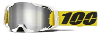 Motokrosové / enduro brýle 100% ARMATIC VALERA zrcadlový stříbrný objektiv, 50060-10015