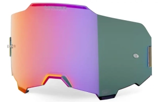 Náhradní sklo pro motokrosové brýle 100% ARMEGA / 100% ARMATIC HIPER 59055-10007 zrcadlové purple