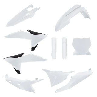 Sada plastů POLISPORT BODY FULL KIT pro KTM SX 125/250/300 rok 2025-2026 barva bílá