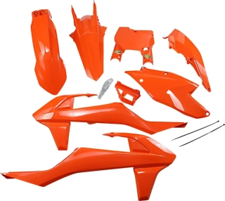 Sada plastů motocyklu CYCRA BODYKIT OEM pro KTM SX 125/150 rok 2016-2018 barva oranžová