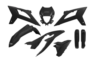 Sada plastů motocyklu UFO PLASTIC BODY KIT pro BETA 2T RR 125/200/250/300 rok 2020-2022 barva černá  