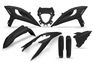 Sada plastů motocyklu UFO PLASTIC BODY KIT pro BETA 2T RR 125/200/250/300 rok 2025-2026 barva černá