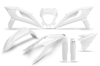 Sada plastů motocyklu UFO PLASTIC BODY KIT pro BETA 2T RR 125/200/250/300 rok 2025-2026 barva bílá