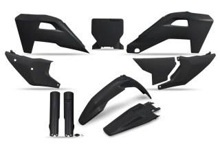 Sada plastů motocyklu UFO PLASTIC BODY KIT pro HUSQVARNA FX 350/450 rok 2025-2026  barva černá