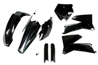 Sada plastů motocyklu UFO PLASTIC BODY KIT pro KTM SX 125/250 , SX-F 250 rok 2005-2006 barva černá