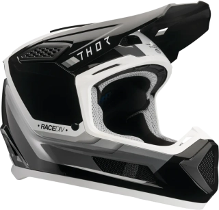Motokrosová přilba / MX helma THOR FLEET DEFY barva černá/bílá