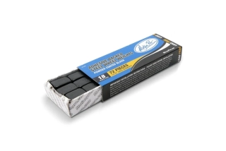 Závaží s lepící vrstvou pro vyvážení motocyklového kola MOTION PRO WHEEL WEIGHTS STEEL barva černá, 72 ks o váze 7 g (ks)