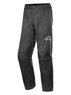 Nepromokavé kalhoty - pláštěnka - voděodolné pláštěnkové kalhoty ALPINESTARS HURRICANE RAIN 2 barva černá