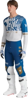 A Lehký a pružný motokrosový - enduro komplet kalhot a dresu THOR SPORTMODE THOR SPORTMODE MIND barva modrá velikost 33+L