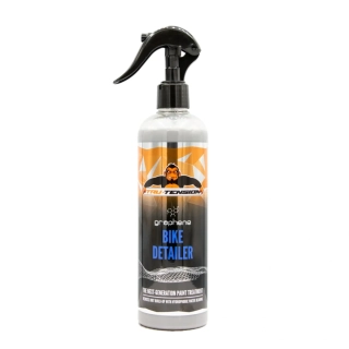 Detailer pro rychlé ošetření a zvýraznění vzhledu lakovaných a plastových povrchů motocyklu TRU TENSION GRAPHENE BIKE DETAILER M033 balení 500 ml