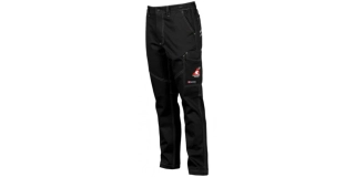 Pohodlné pracovní kalhoty z odolného strečového materiálu - montérky Aci stretch černé