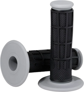 Motokrosové gripy MOOSE OFFROAD COMP DIAMOND HALF WAFLE GRIPS /půl vawle barva černá