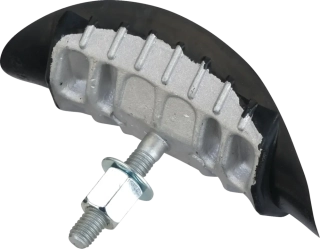 Haltr do kola motocyklu MOOSE OFFROAD RIM LOCK, RUBBER COATED ALUMINUM rozměr 2,15"