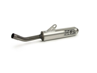 Koncovka výfuku DEP Pipes stříbrná Honda CR 125 93-97