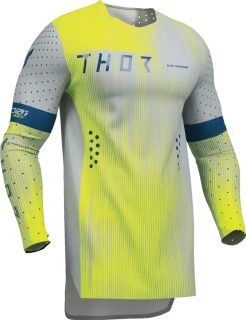 Lehký a pružný motokrosový - enduro dres THOR SPORTMODE VANISH barva šedá/deep modrá