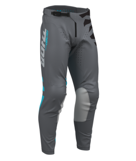 Motokrosové / enduro kalhoty THOR LAUNCHMODE SHREDDER barva šedá/modrá
