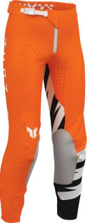 Dětské sportovní motokrosové kalhoty THOR LAUNCHMODE SHOCKIE barva oranžová/černá
