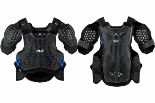Chránič hrudi, zad a ramen pro motokros, MTB a další aktivity / chránič hrudníku a zad FLY RACING BLUEPRINT RCH-2 barva černá velikost S/M obvod hrudníku 94–107 cm