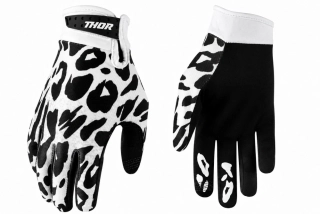 Dětské motokrosové / MTB rukavice THOR LAUNCHMODE NAMIR barva černá/bílá