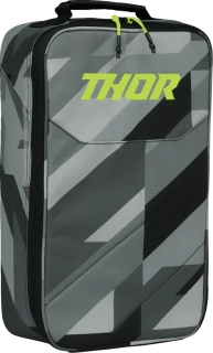 Taška na přepravu motokrosových brýlí a doplňků THOR GOGGLE BAG barva šedá/černá/acid rozměry 40,64 × 24,13 × 11,43 cm (D × Š × V)