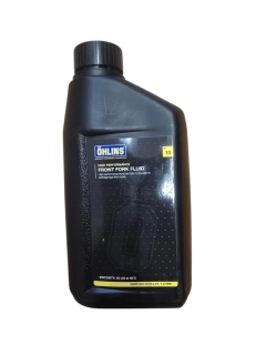 A Tlumičový olej do předních tlumičů Öhlins front fork fluid balení 1 litr