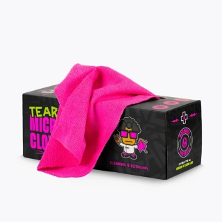 Měkké a odolné mikrovláknové utěrky opakovaně použitelné MUC OFF TEAR OFF MICROFIBRE CLOTHS balení 50 kusům, rozměr 30 cm x 30 cm 