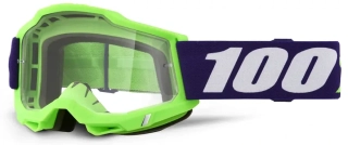 Motokrosové brýle 100% ACCURI 2 SATISFY  50013-10069 s čirým objektivem 