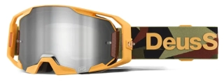 Motokrosové / enduro brýle 100% ARMATIC DEUS EX MACHINA zrcadlový stříbrný objektiv, 50060-10015