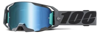 Motokrosové / enduro brýle 100% ARMATIC PETROMA zrcadlový modrý objektiv, 50060-10015