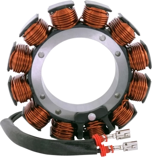 Stator motocyklu RM STATOR RMS010-108650 pro HARLEY DAVIDSON Electra Glide 1450 Police / Road King 1450 Police rok 2002-2005 |nahrazuje OEM # 29987-02 / 29987-02A viz popis