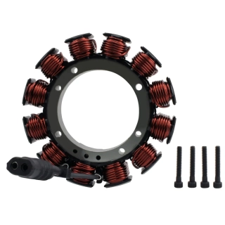 Stator motocyklu RM STATOR RMS010-108824 pro HARLEY DAVIDSON Dyna / Electra / Super Glide 1340 | Softail 1340 rok 1988-2000 | nahrazuje OEM# 29970-88 29970-88C 29970-88D viz popis