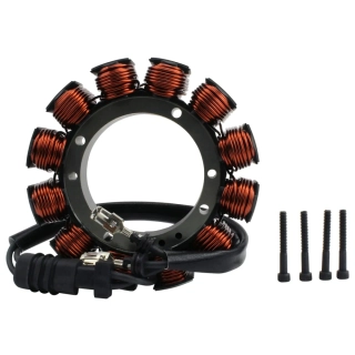 Stator motocyklu RM STATOR RMS010-108826 pro HARLEY DAVIDSON Electra Glide Classic / Ultra Classic 1340 | Road King 1340 rok 1995-1998, nahrazuje OEM# 29987-97 29987-97B viz popis