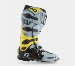 Motokrosové boty Gaerne SG 12 IRON VOLT barva černá/žlutá