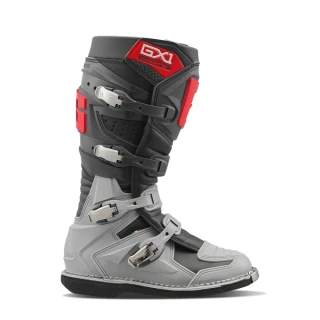 Motokrosové boty GAERNE GX1 / GX-1 barva anthracite/šedá/červená 