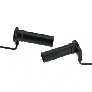 Vyhřívané rukojeti - gripy na motocykl OXFORD HOTGRIPS ADVANCED COURIER EL695 pro řidítka o průměru 22 mm, barva černá-pár