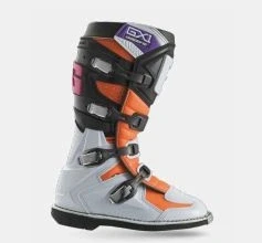 Motokrosové boty GAERNE GX1 / GX-1 barva bílá/černá/oranžová/