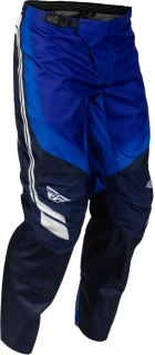 Motokrosové/ enduro kalhoty FLY RACING F-16 /F16 RAZE barva modrá/tmavě modrá/bílá