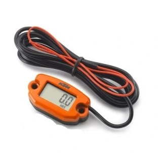 a Měřič motohodin KTM HOUR METER barva černá/oranžová bez obalu