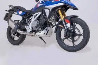 Kryt pod motor motocyklu SW-MOTECH pro moto BMW F 450 GS rok 2025 a výše barva stříbrná