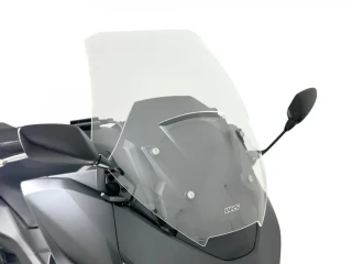 Plexi motocyklu WRS verze TOURING pro HONDA FORZA 750 rok 2025-2026 barva čirá, výška 56,3 cm o 6,5 cm vyšší než originál plexi